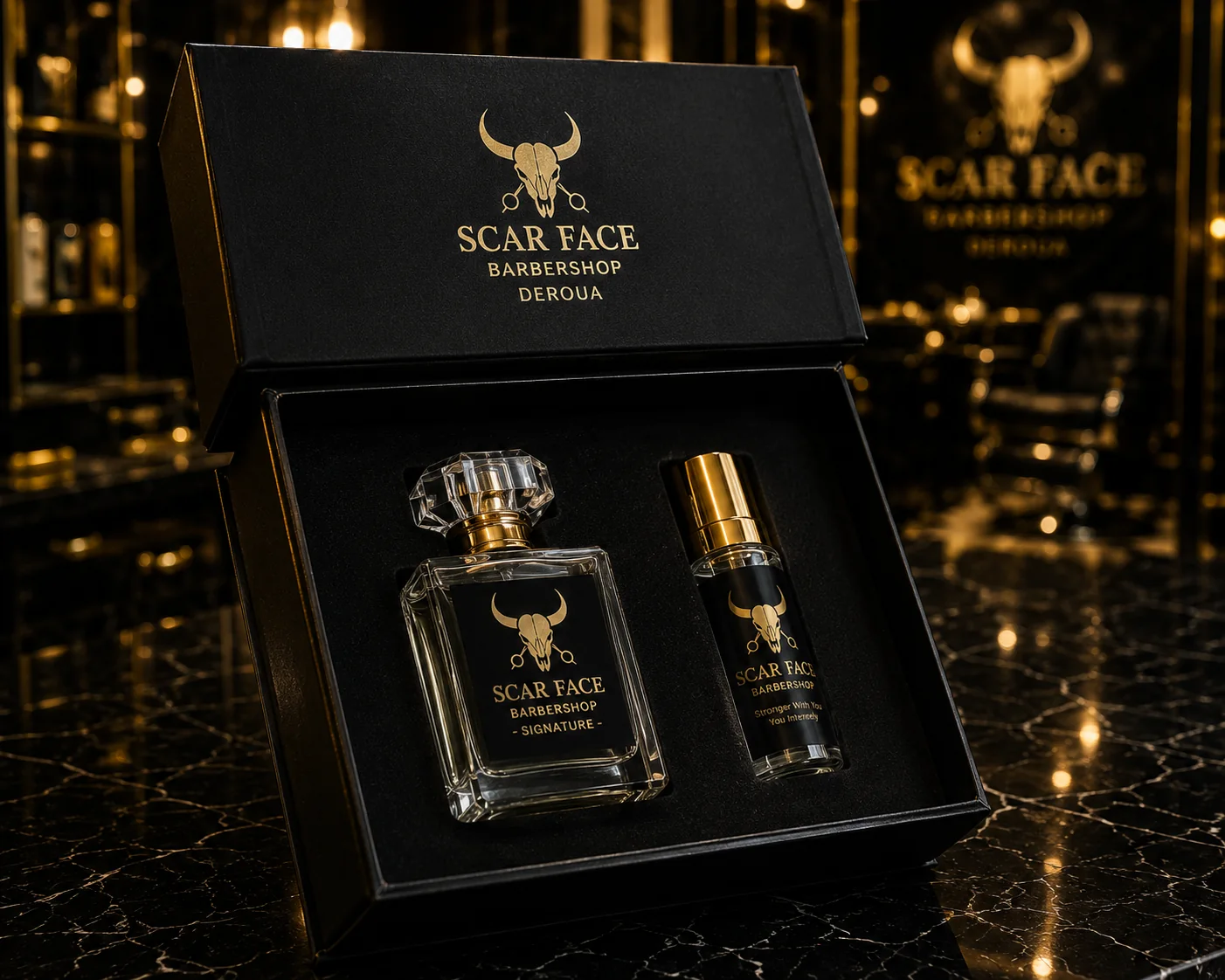 Coffret SCARFACE Signature ouvert